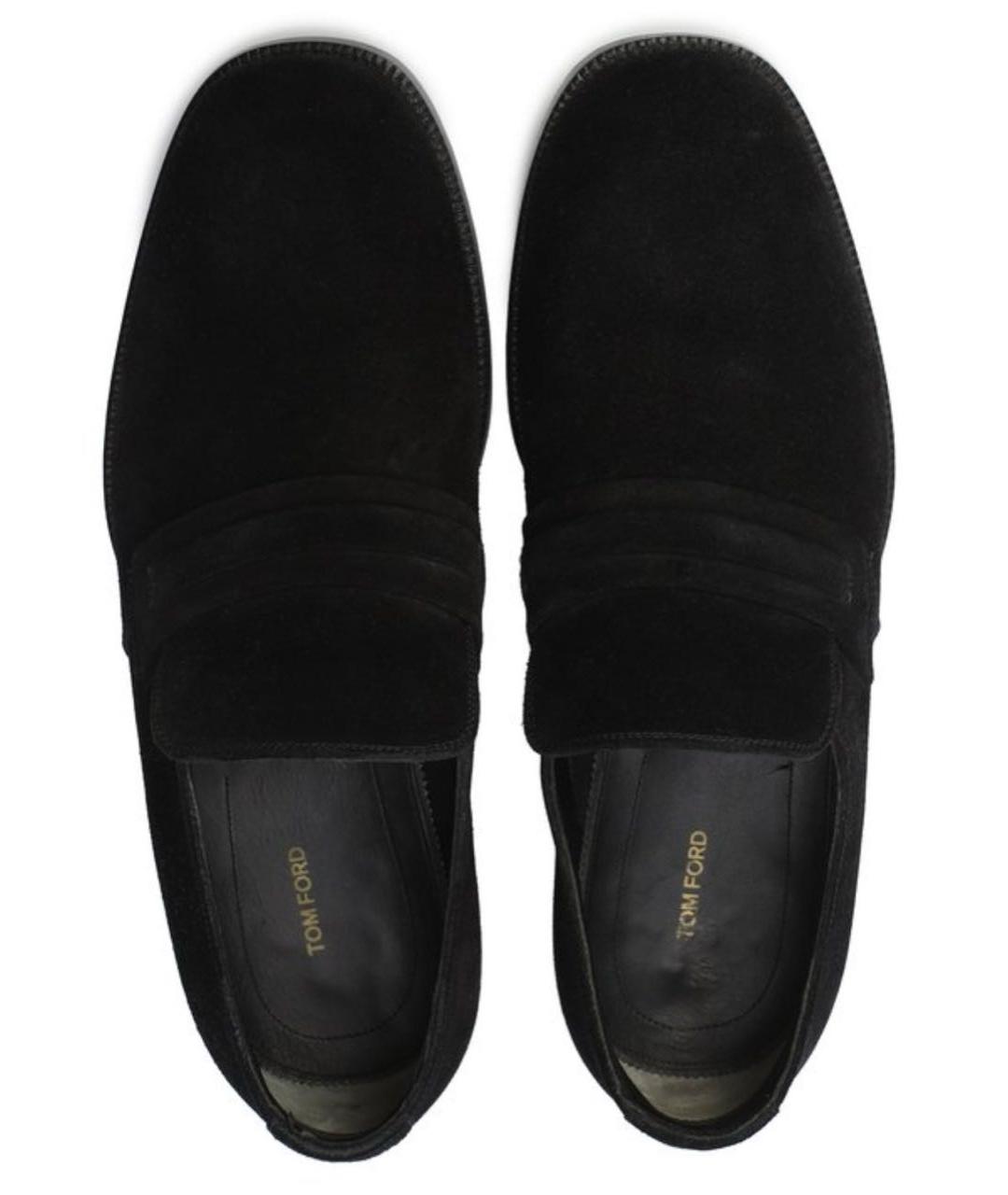 TOM FORD Черные замшевые туфли, фото 3