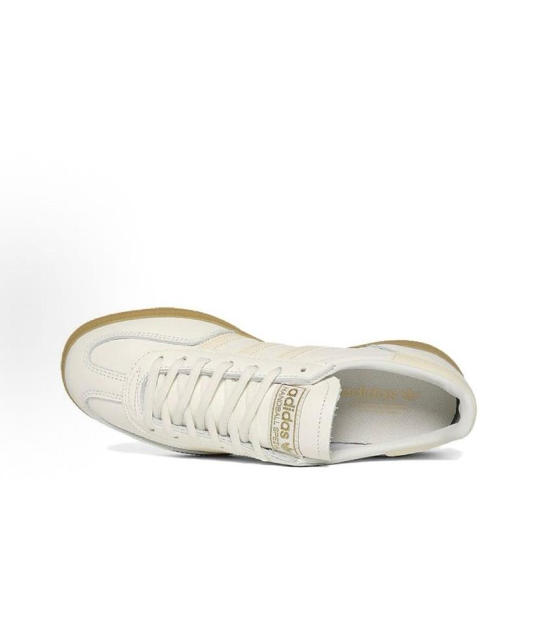 ADIDAS Белые кожаные кроссовки, фото 4