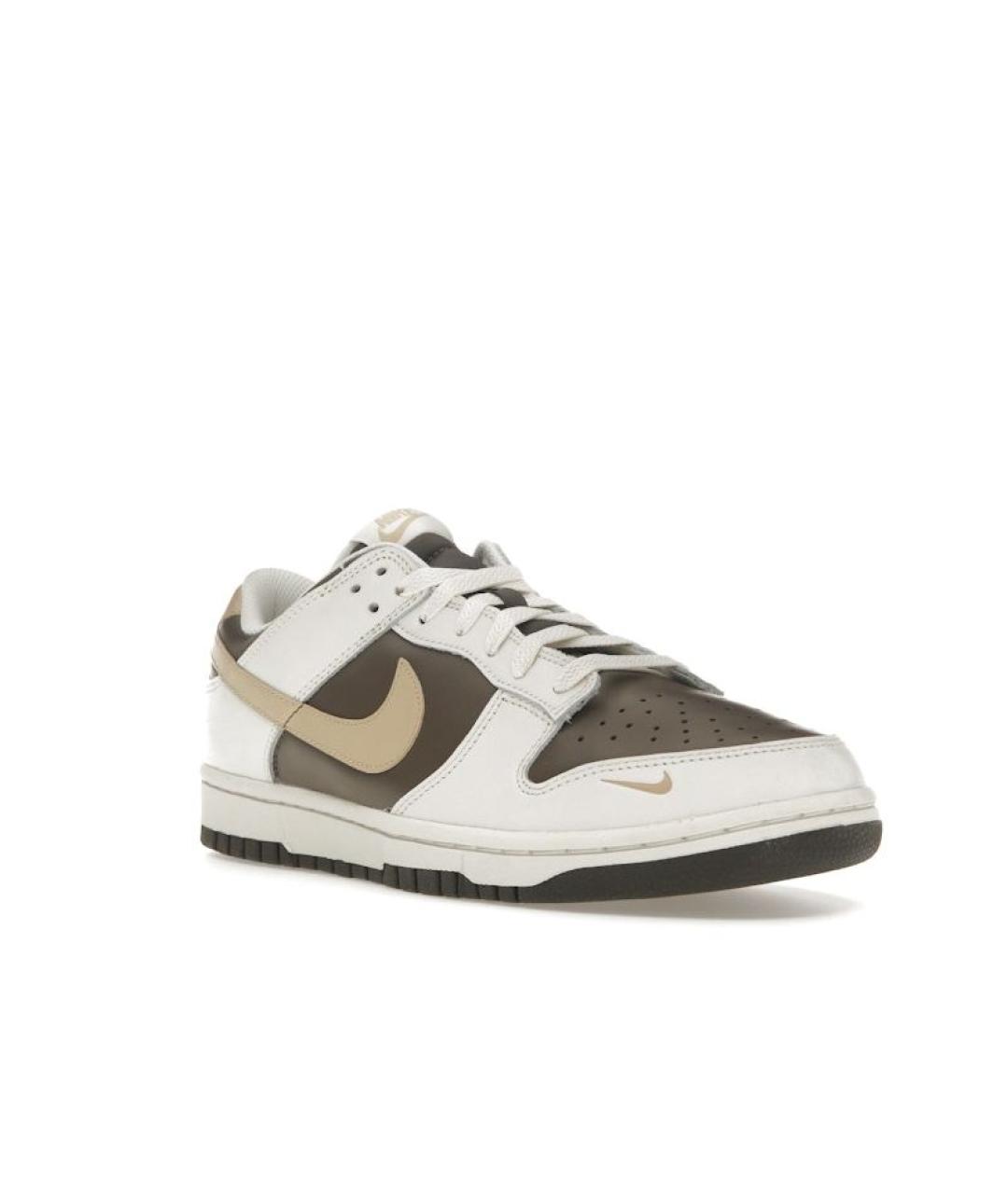 NIKE Коричневые кожаные кеды, фото 2