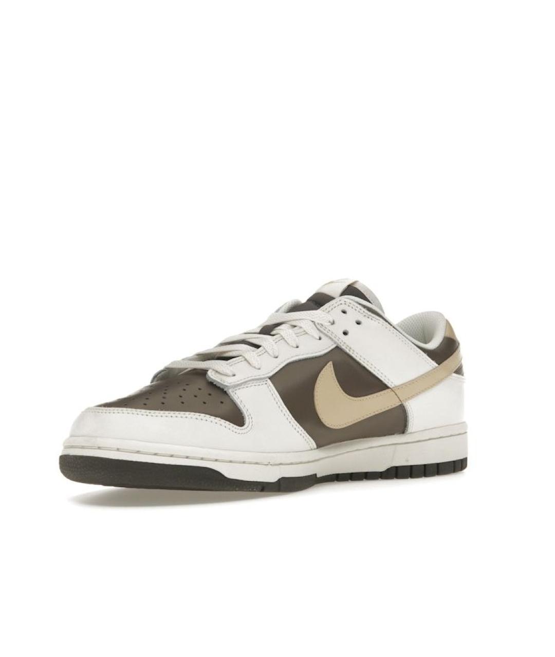 NIKE Коричневые кожаные кеды, фото 4
