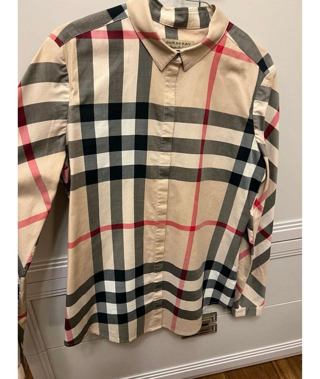 BURBERRY Мульти хлопковая рубашка, фото 2