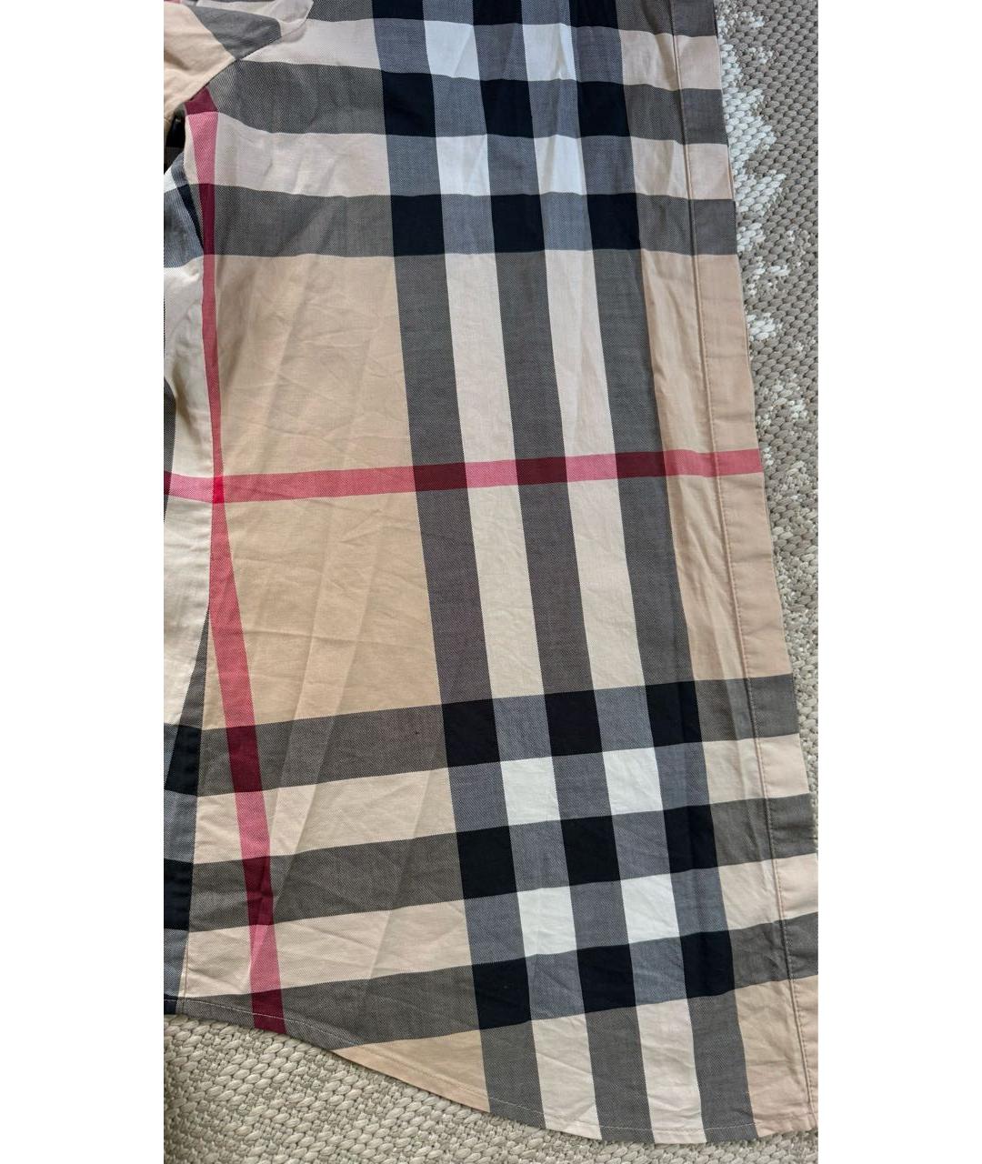BURBERRY Мульти хлопковая рубашка, фото 6