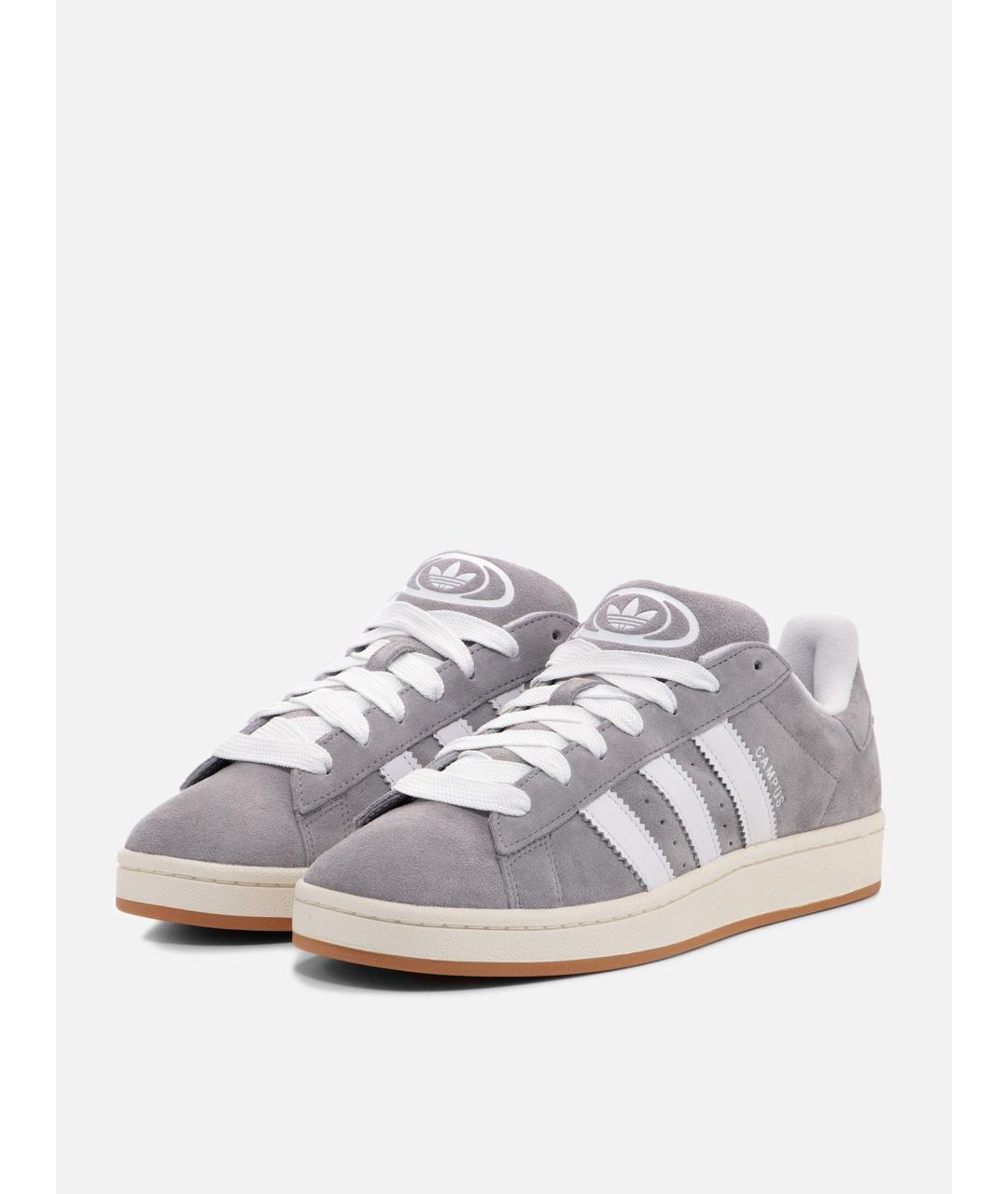 ADIDAS Серые замшевые кеды, фото 2