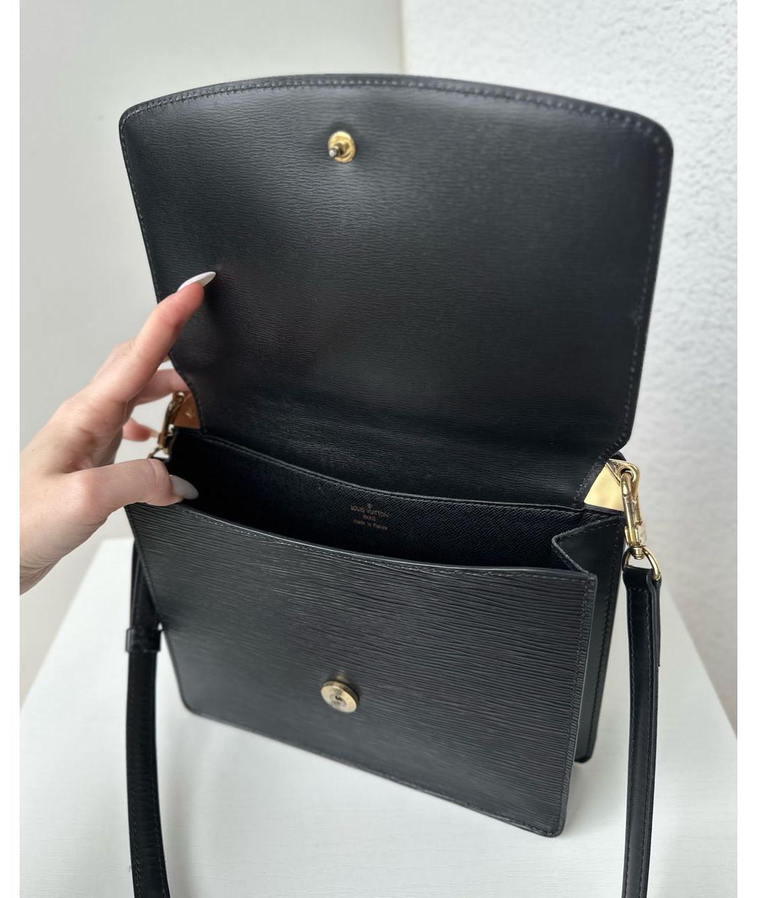 LOUIS VUITTON Черная сумка через плечо, фото 6
