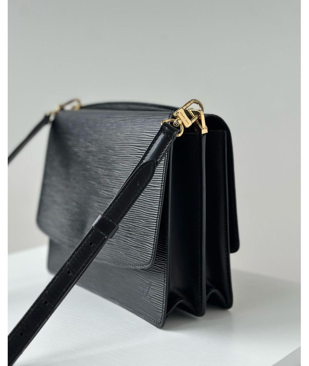 LOUIS VUITTON Черная сумка через плечо, фото 3