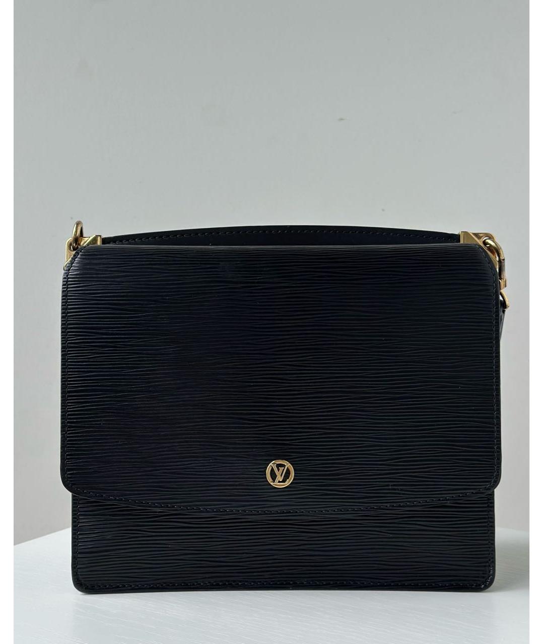 LOUIS VUITTON Черная сумка через плечо, фото 9