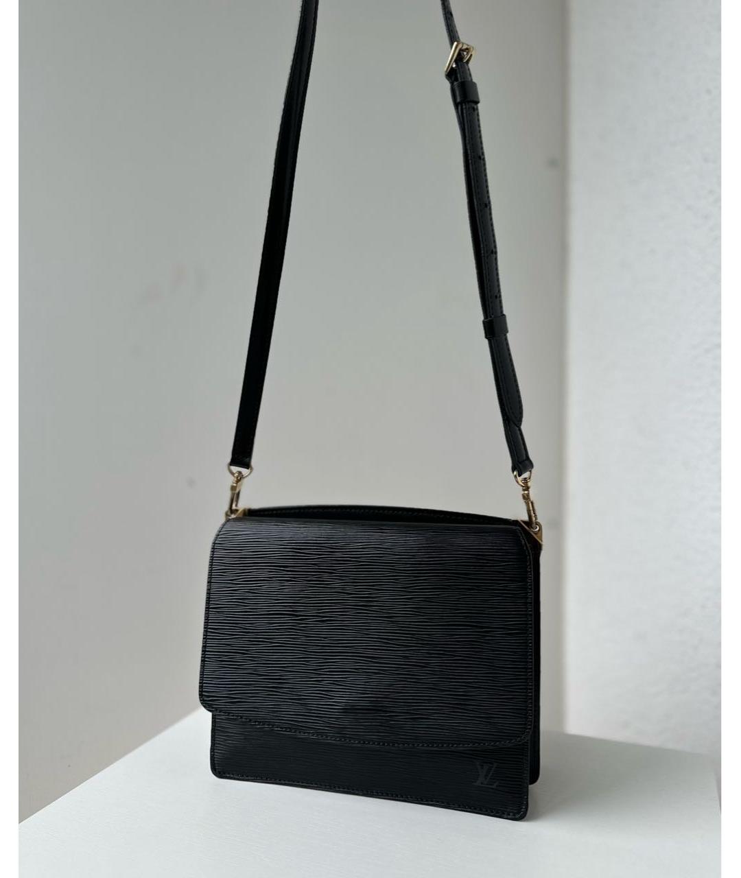 LOUIS VUITTON Черная сумка через плечо, фото 2