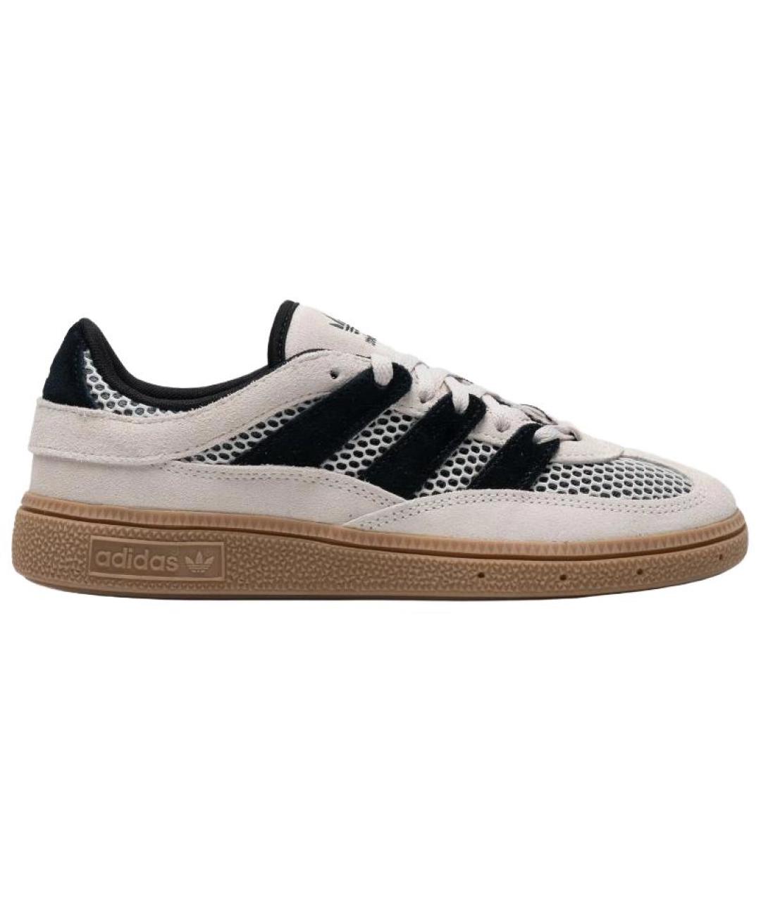 ADIDAS Бежевые замшевые кроссовки, фото 1