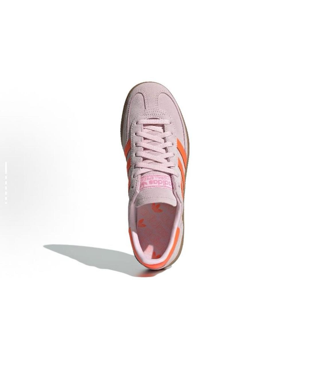 ADIDAS Фиолетовые замшевые кроссовки, фото 6