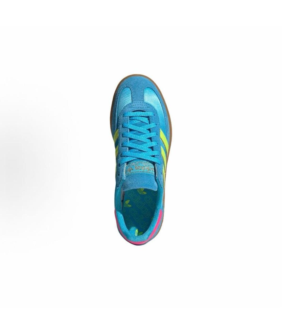 ADIDAS Бирюзовые текстильные кроссовки, фото 6