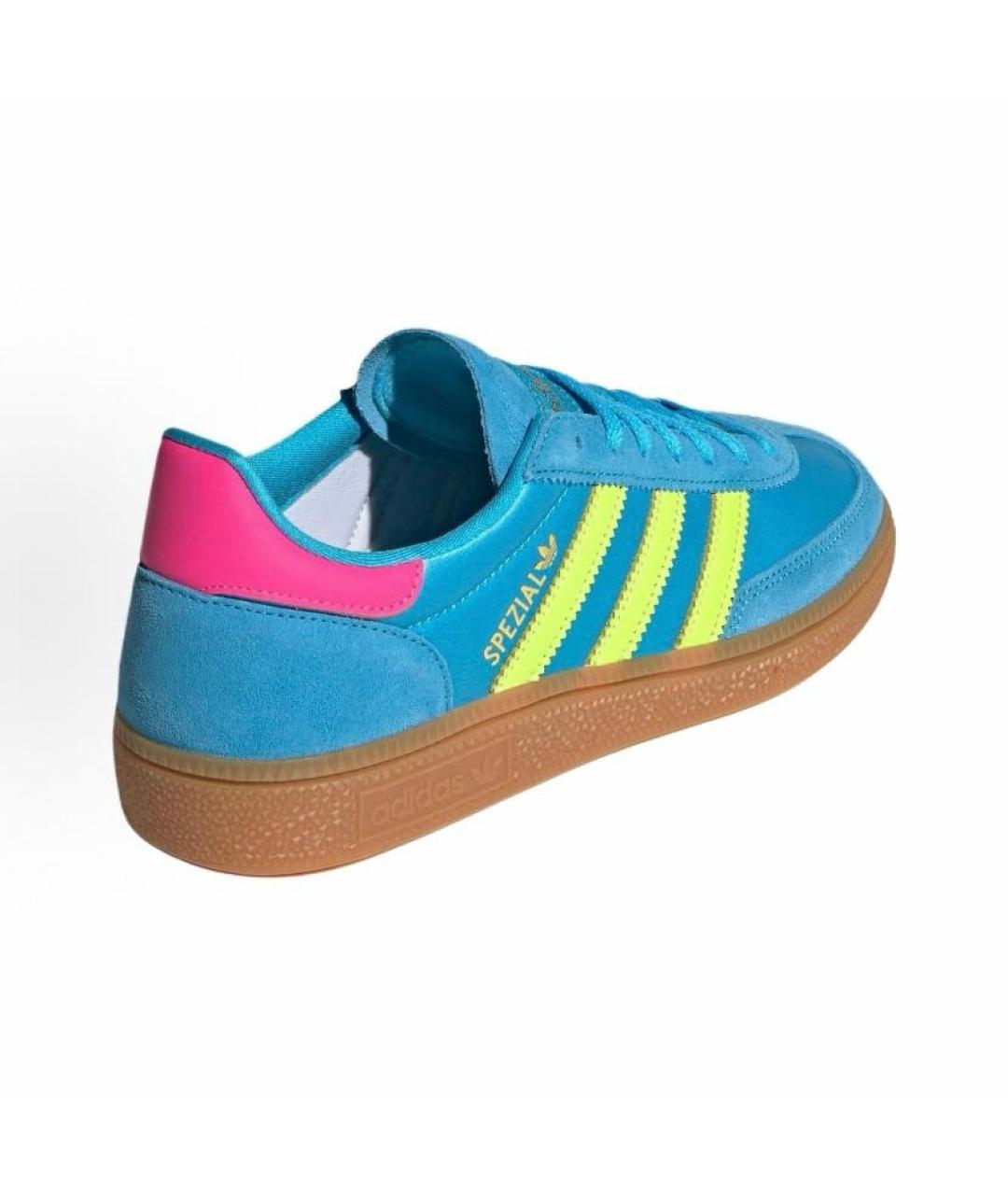 ADIDAS Бирюзовые текстильные кроссовки, фото 5