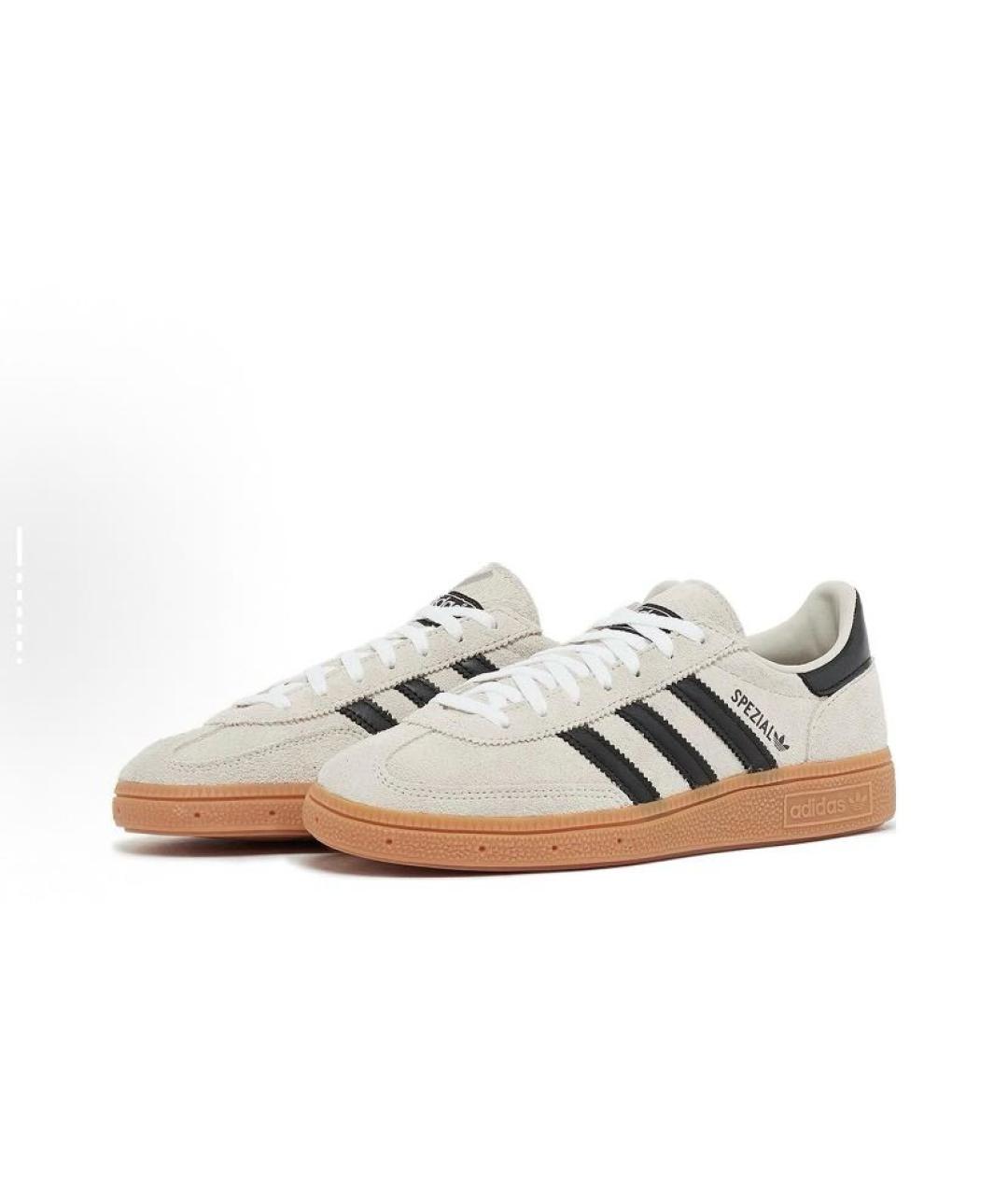ADIDAS Серые замшевые кроссовки, фото 3