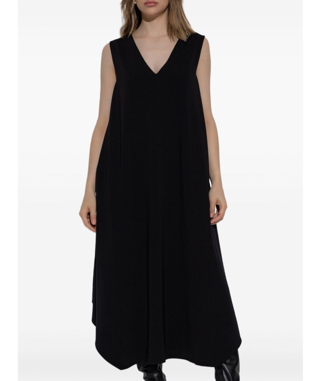 SPORTMAX Черное платье, фото 3