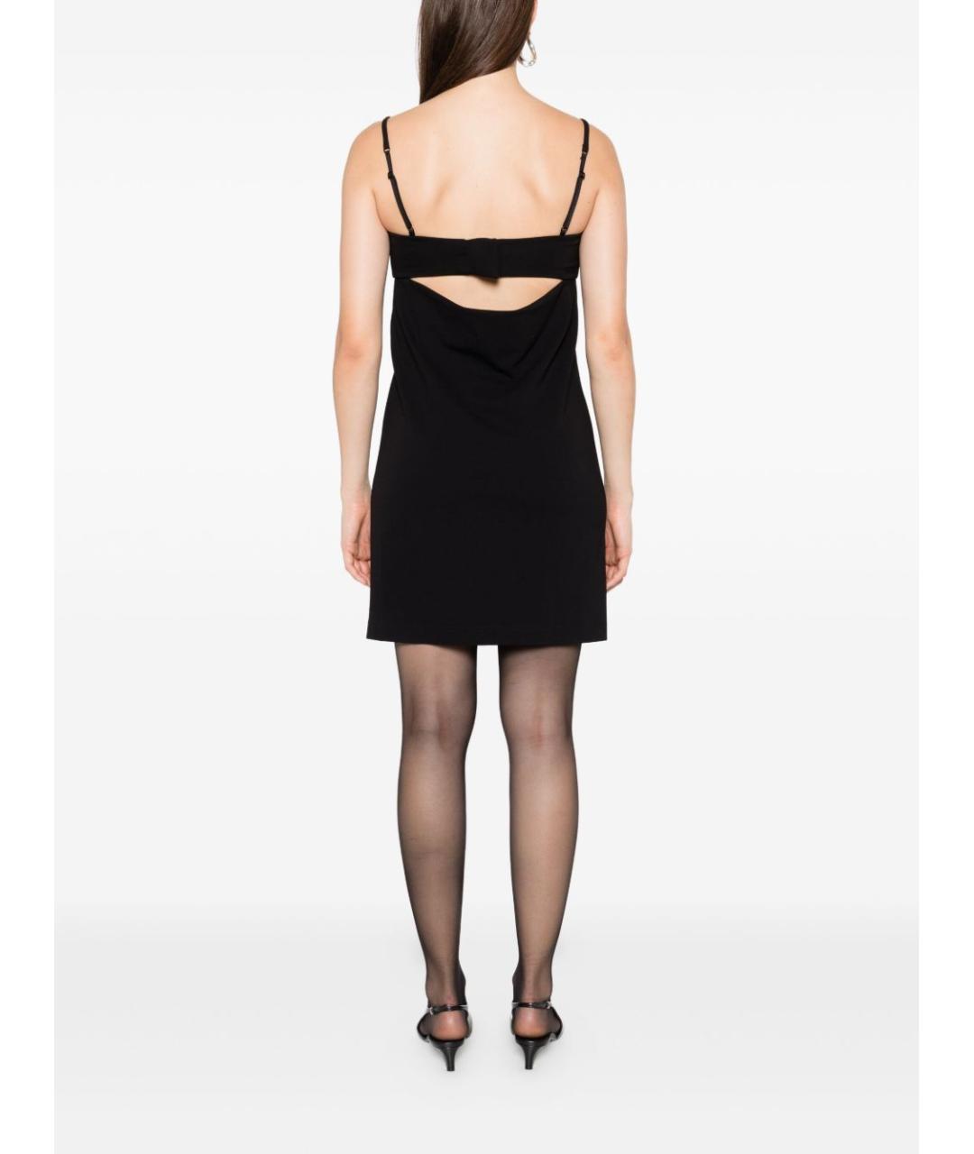 SPORTMAX Черное платье, фото 4
