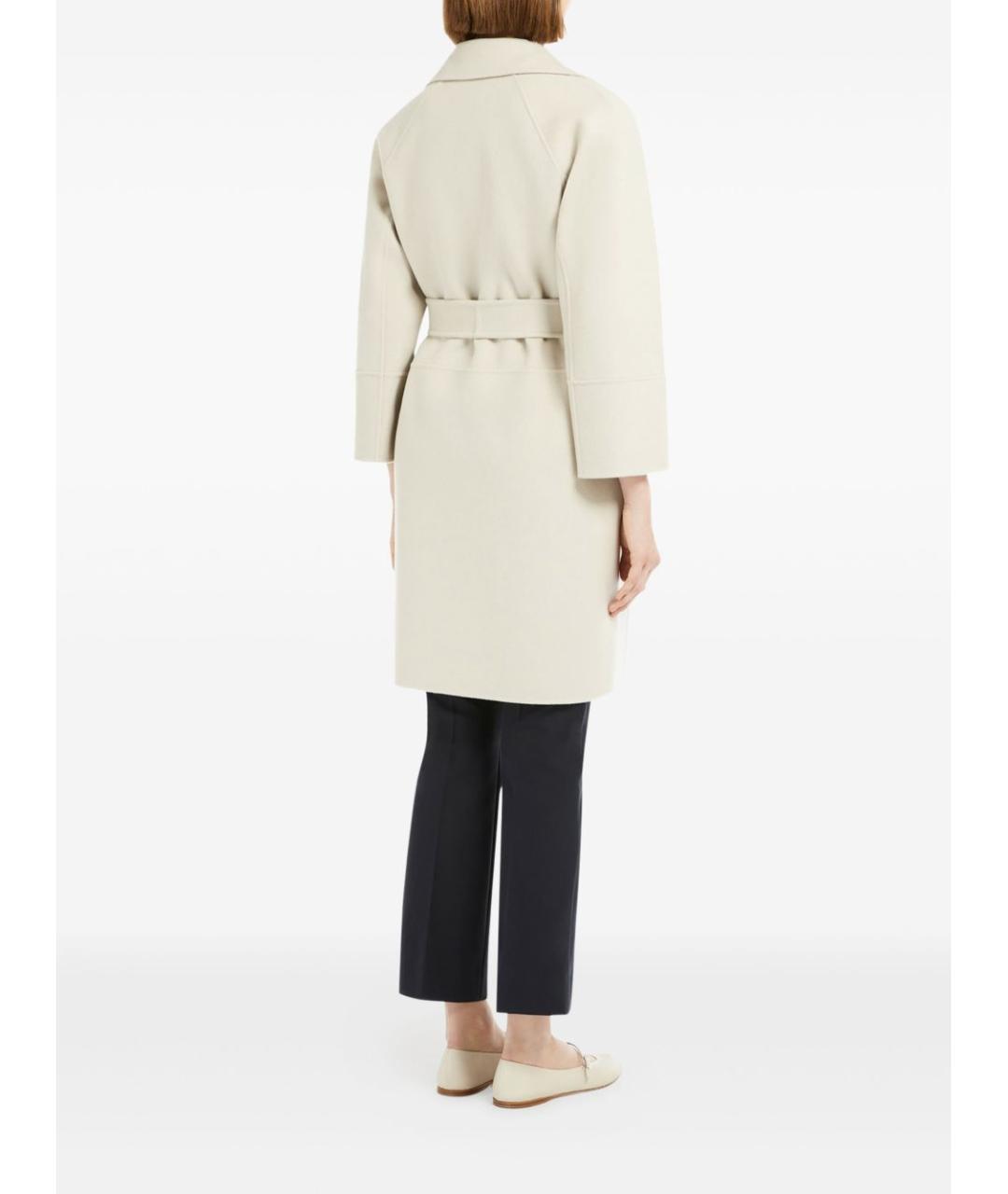 'S MAX MARA Белое пальто, фото 2