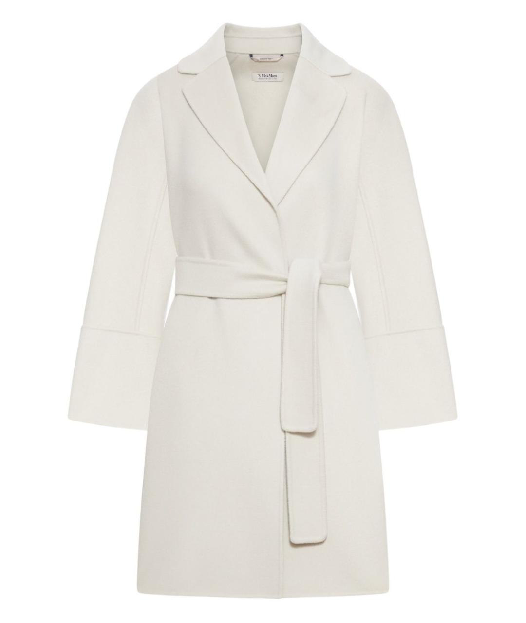 'S MAX MARA Белое пальто, фото 1