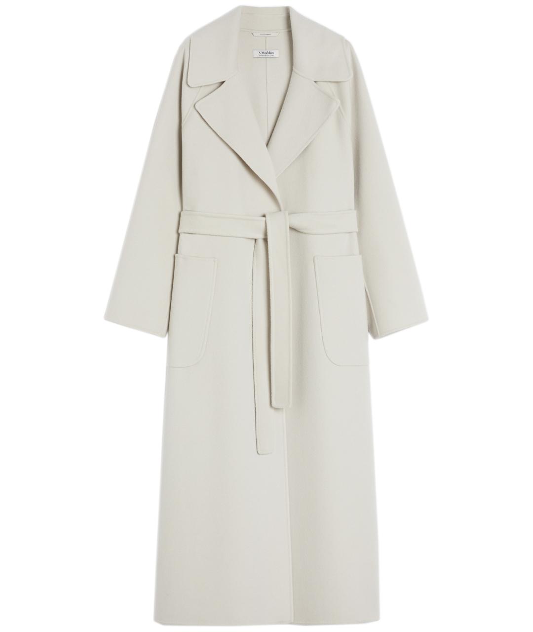 'S MAX MARA Белое пальто, фото 1