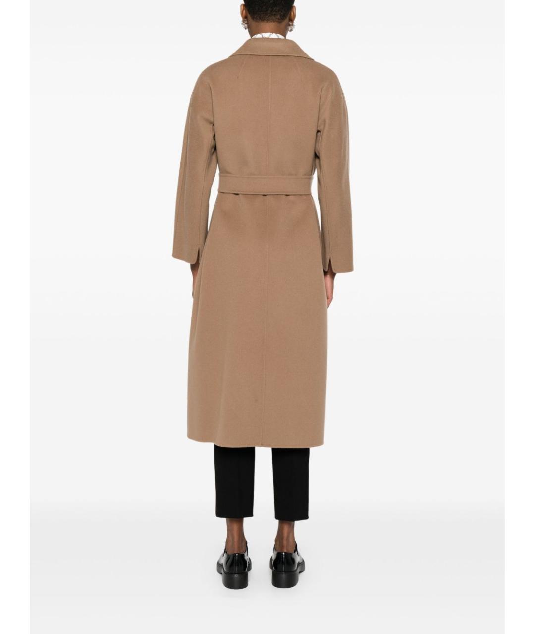 'S MAX MARA Коричневое пальто, фото 4