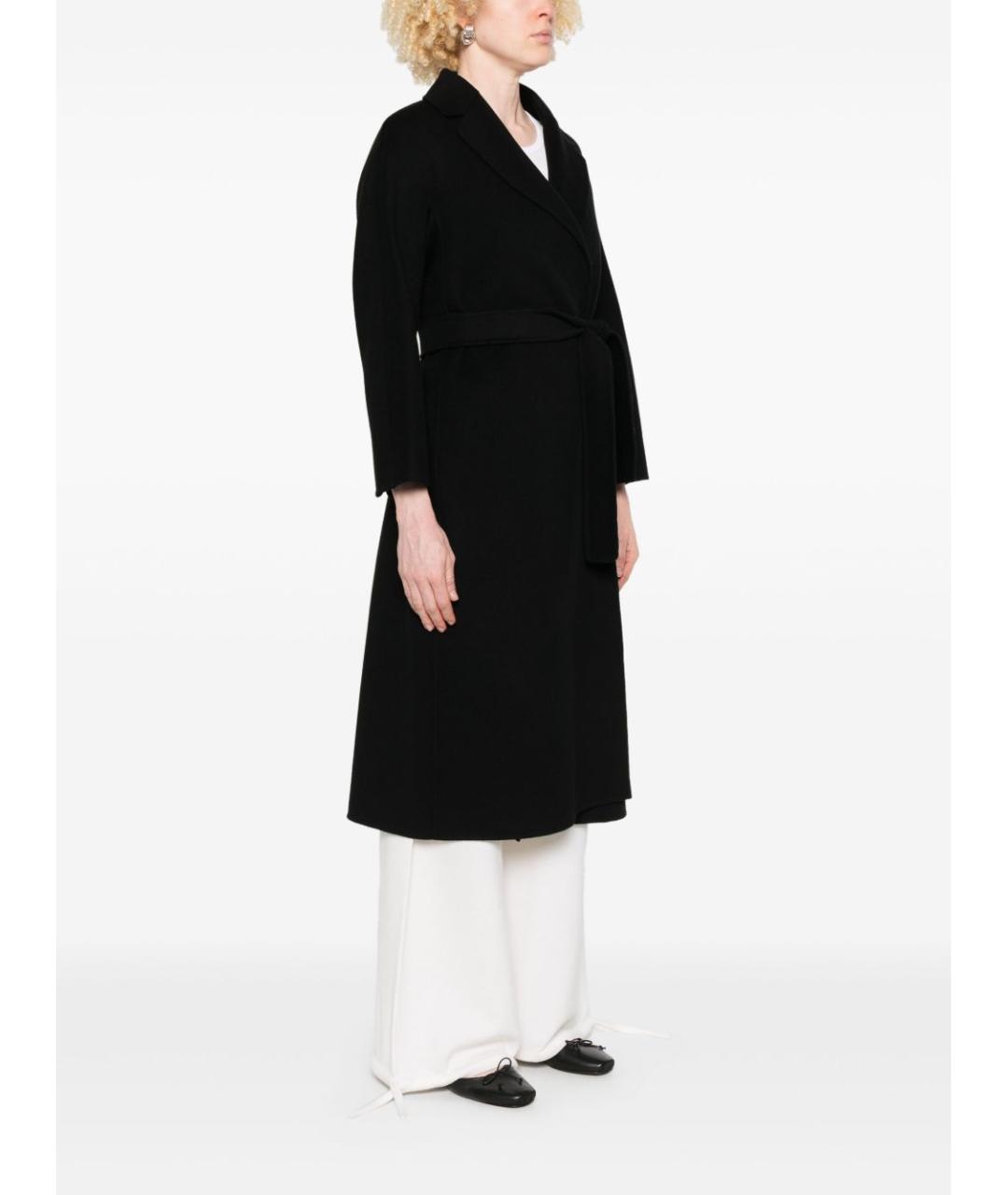 'S MAX MARA Черное пальто, фото 3