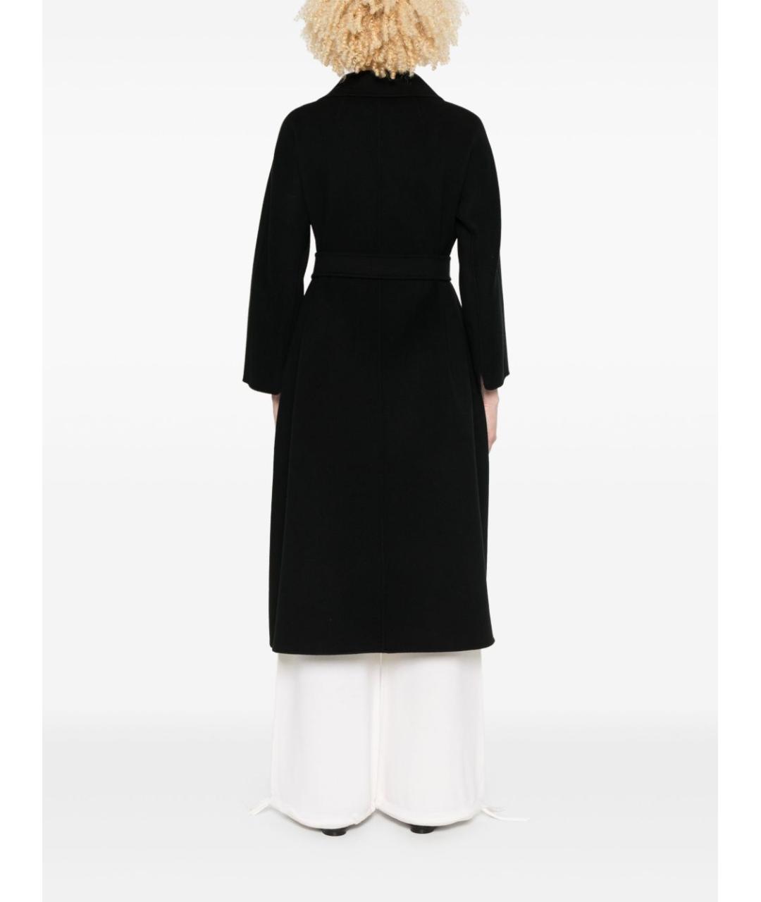 'S MAX MARA Черное пальто, фото 4