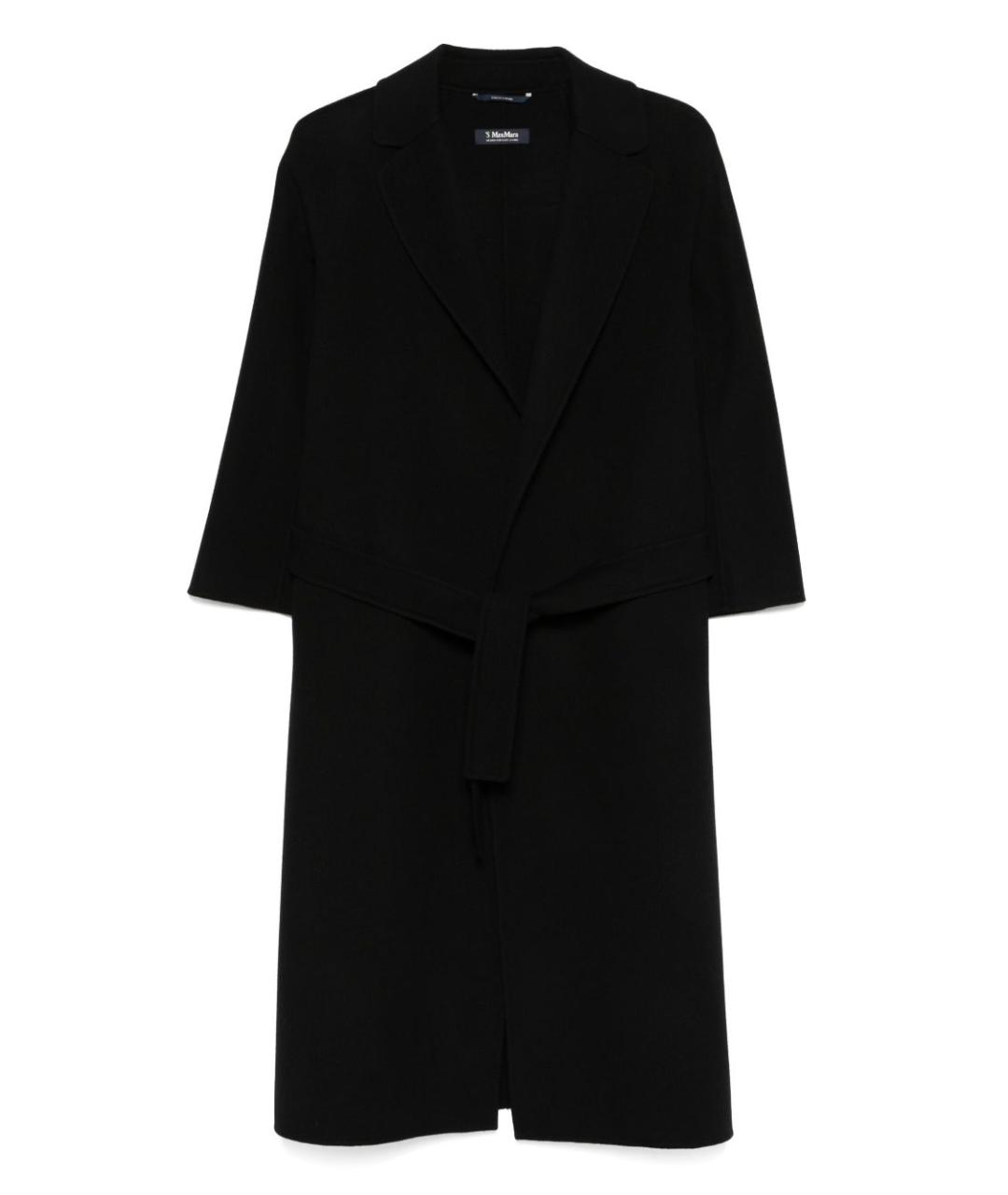 'S MAX MARA Черное пальто, фото 1