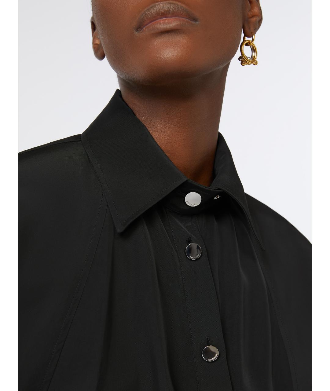 SPORTMAX Черное платье, фото 5
