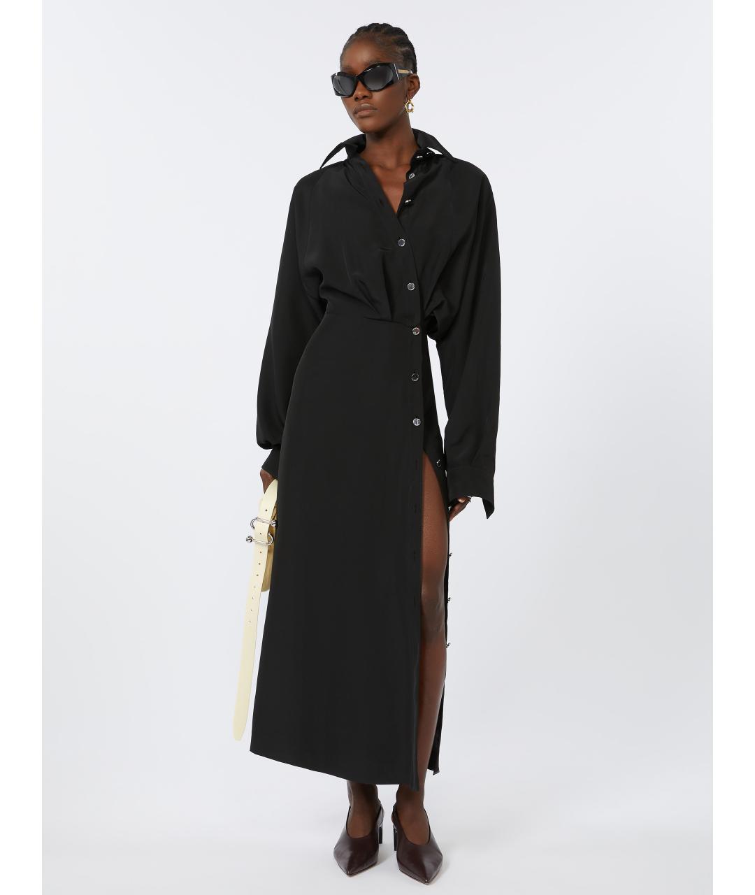 SPORTMAX Черное платье, фото 2