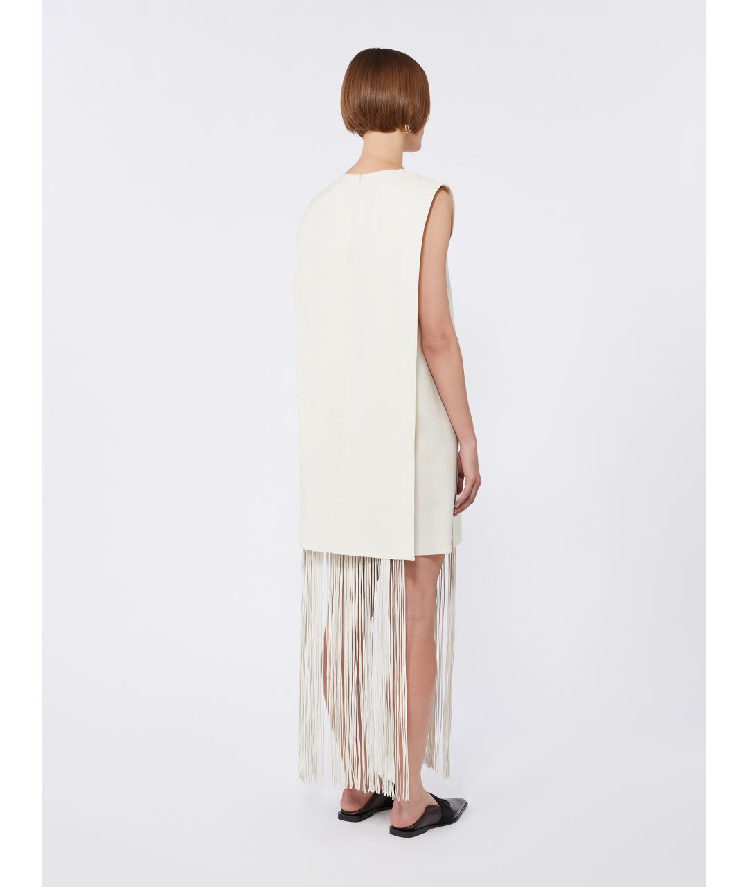SPORTMAX Белое платье, фото 4