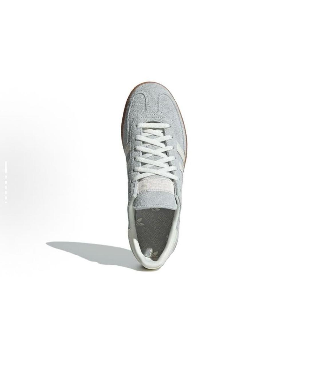 ADIDAS Серые замшевые кроссовки, фото 4
