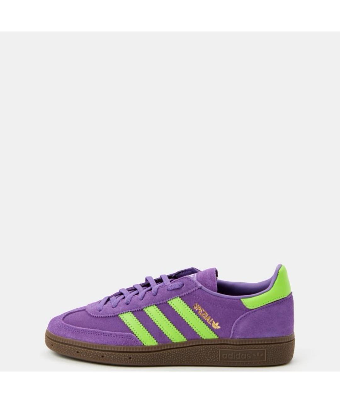 ADIDAS Фиолетовые замшевые кроссовки, фото 2