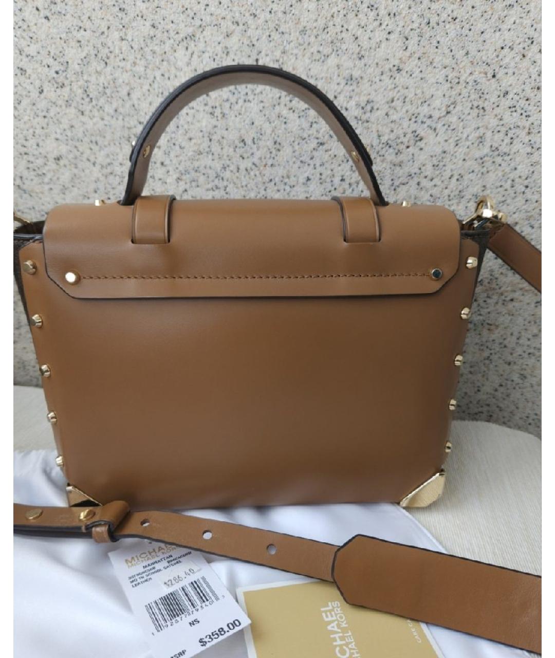 MICHAEL KORS Кожаная сумка через плечо, фото 3