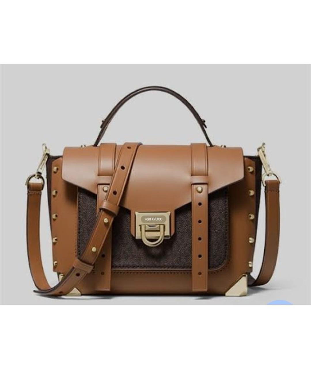 MICHAEL KORS Кожаная сумка через плечо, фото 10