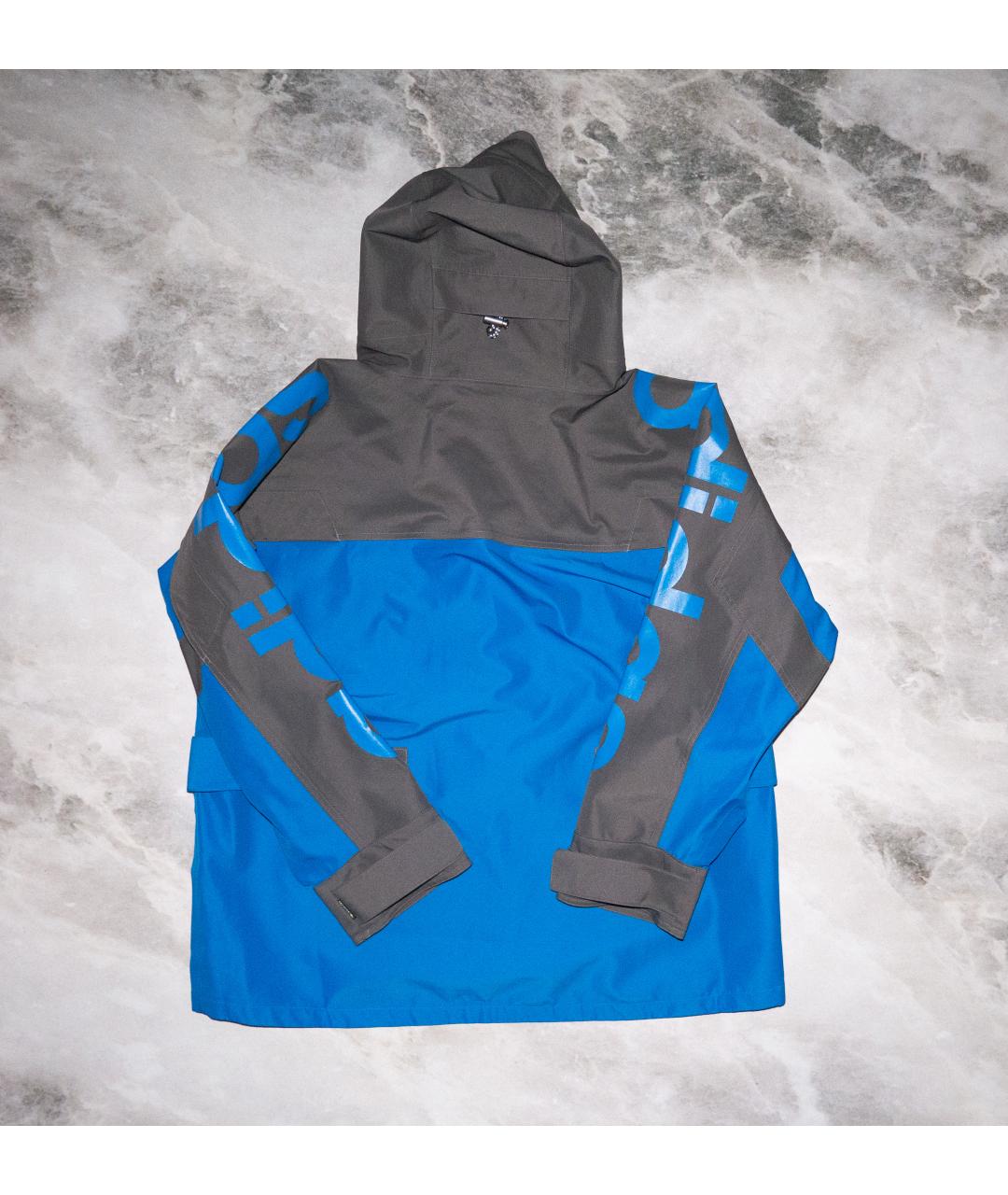 ADIDAS Синяя синтетическая куртка, фото 2