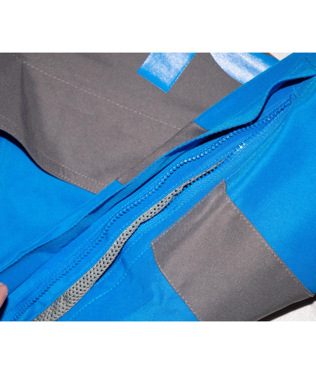 ADIDAS Синяя синтетическая куртка, фото 7