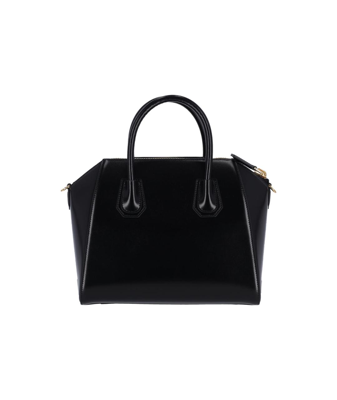 GIVENCHY Черная кожаная сумка тоут, фото 3