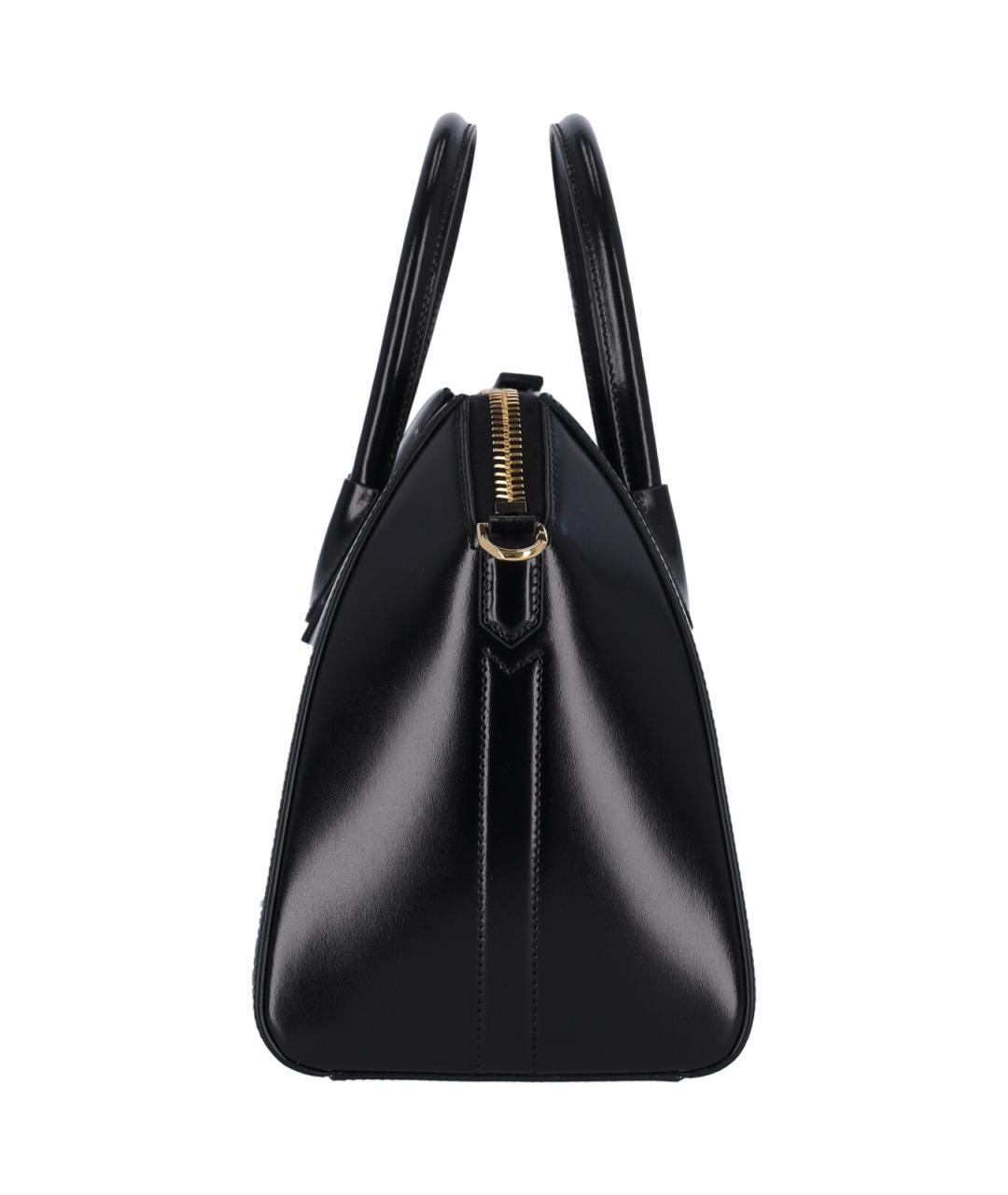 GIVENCHY Черная кожаная сумка тоут, фото 5