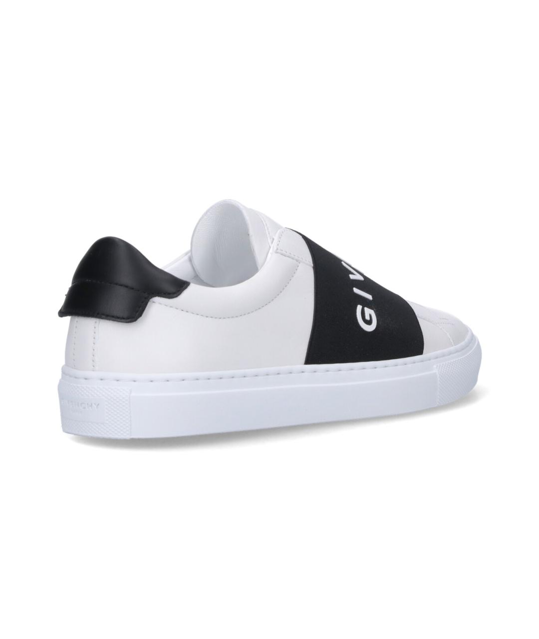 GIVENCHY Белые кожаные слипоны, фото 4