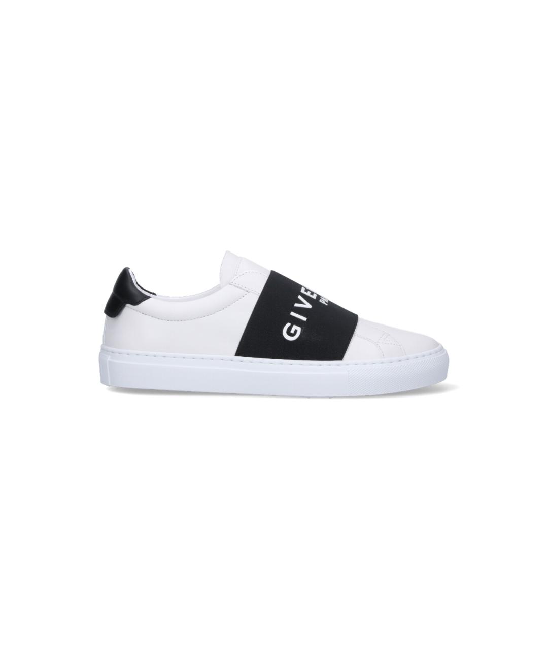 GIVENCHY Белые кожаные слипоны, фото 1