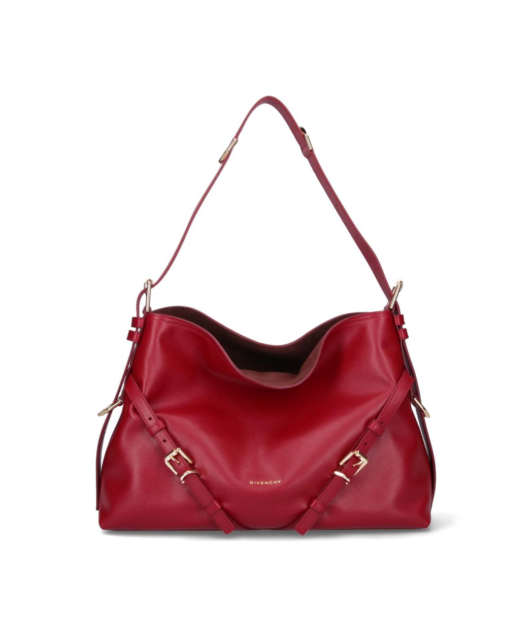 GIVENCHY Красная кожаная сумка тоут, фото 1