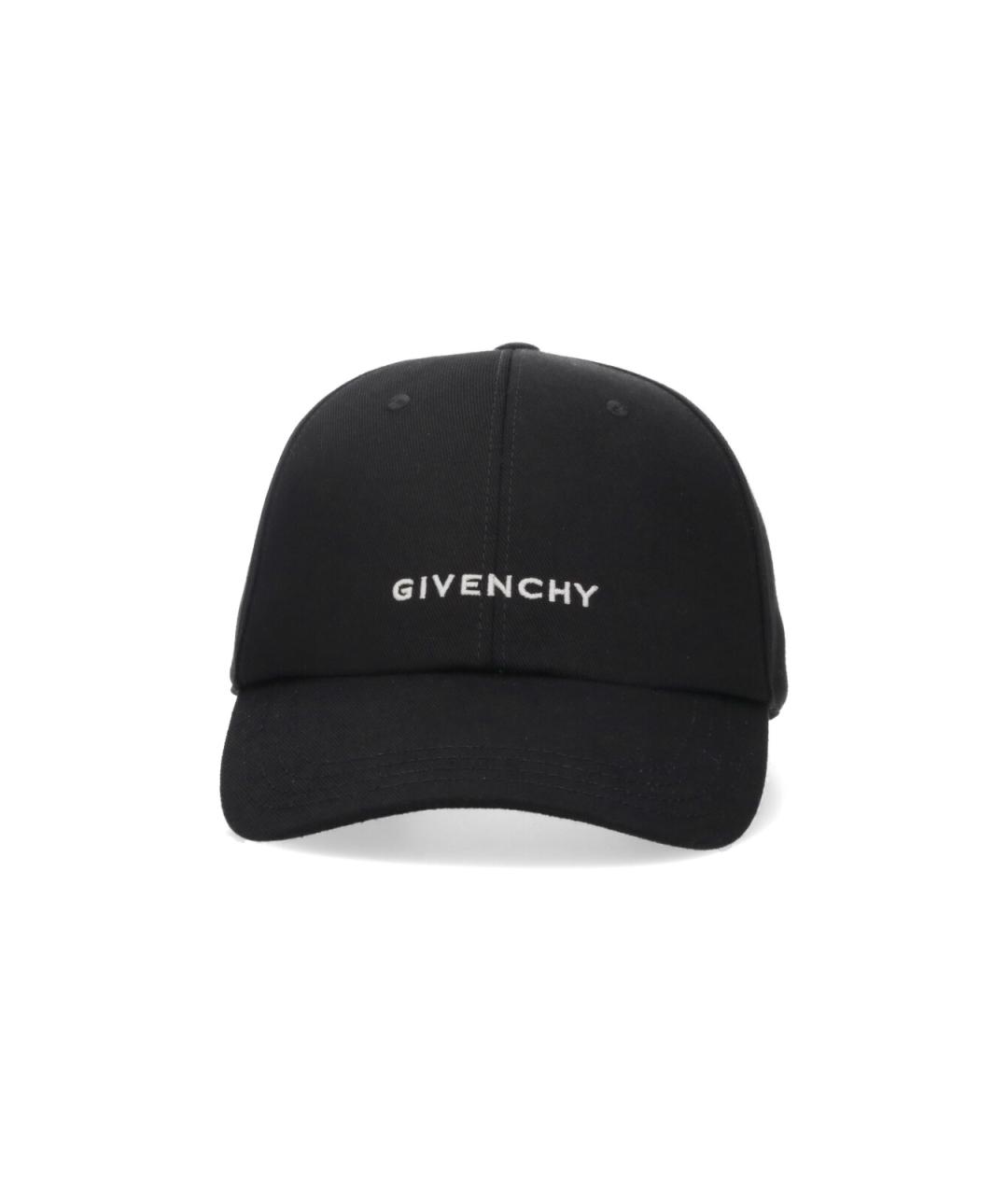 GIVENCHY Черная хлопковая кепка/бейсболка, фото 1