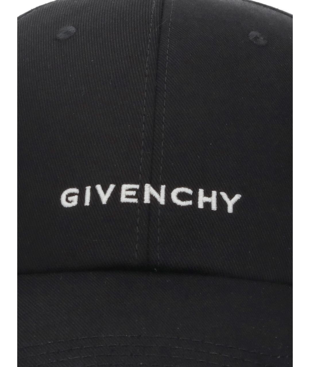 GIVENCHY Черная хлопковая кепка/бейсболка, фото 3