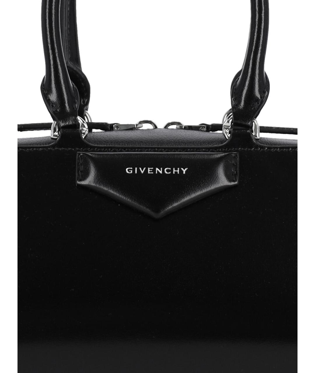 GIVENCHY Черная сумка с короткими ручками, фото 4