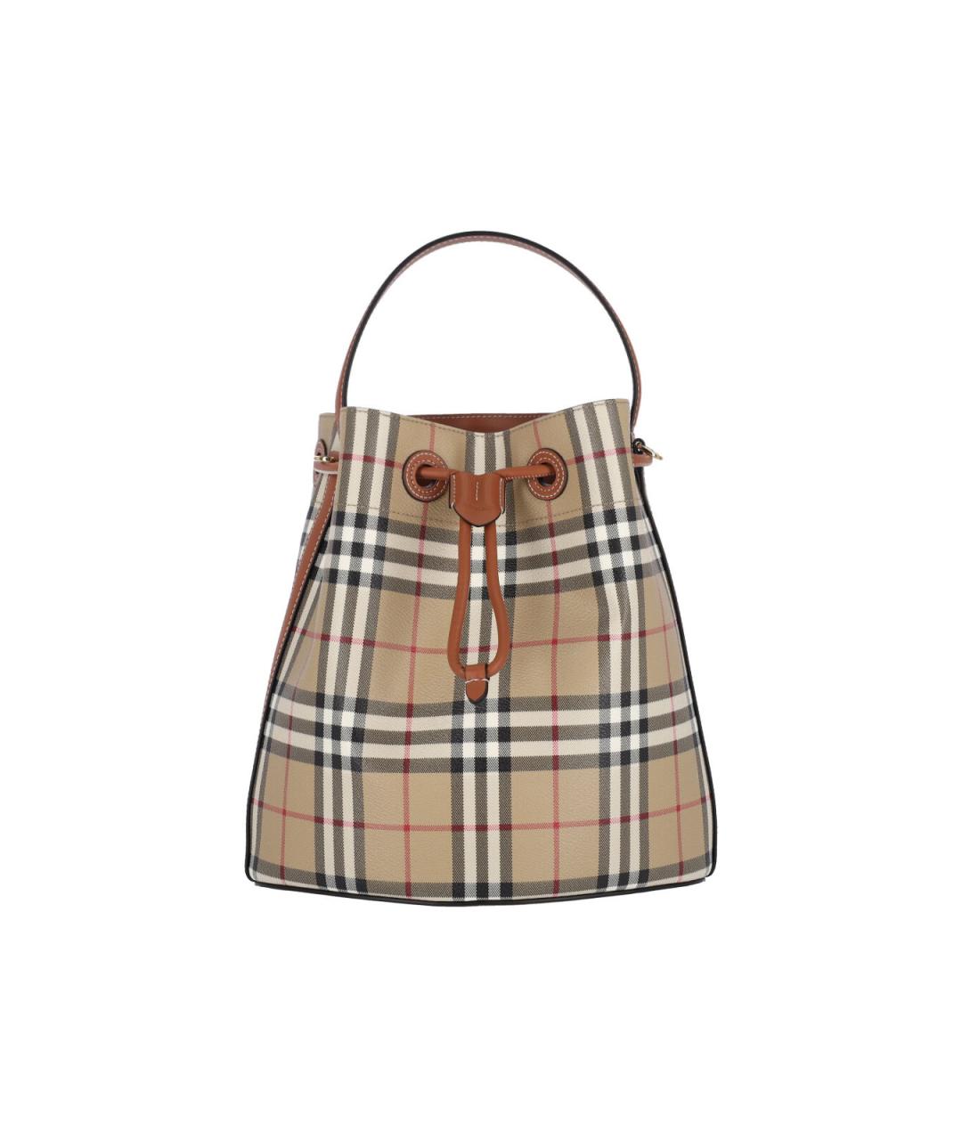 BURBERRY Бежевая сумка через плечо, фото 1