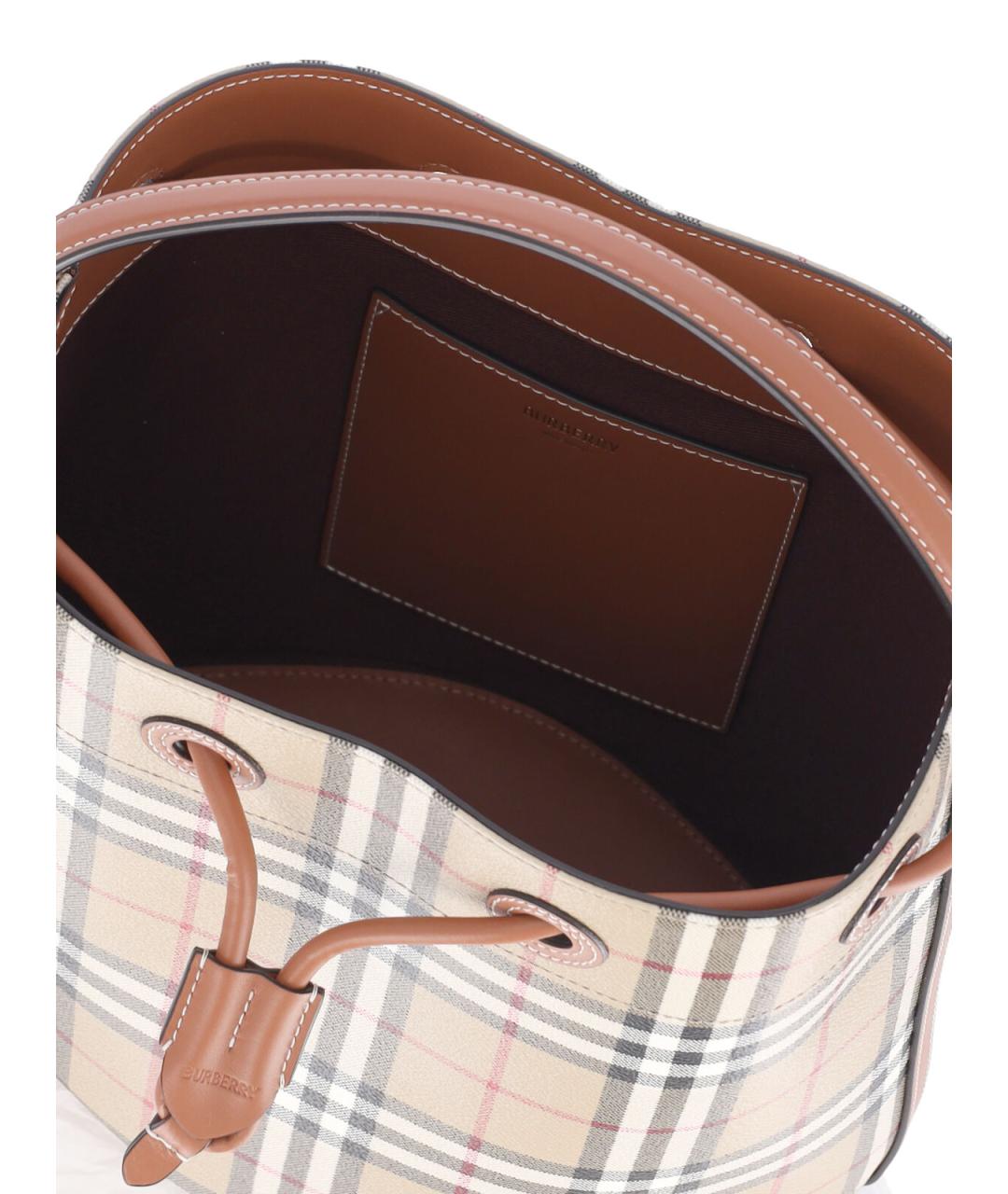 BURBERRY Бежевая сумка через плечо, фото 4