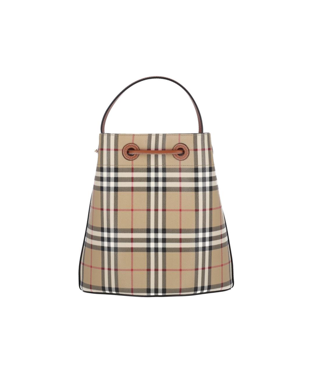 BURBERRY Бежевая сумка через плечо, фото 3