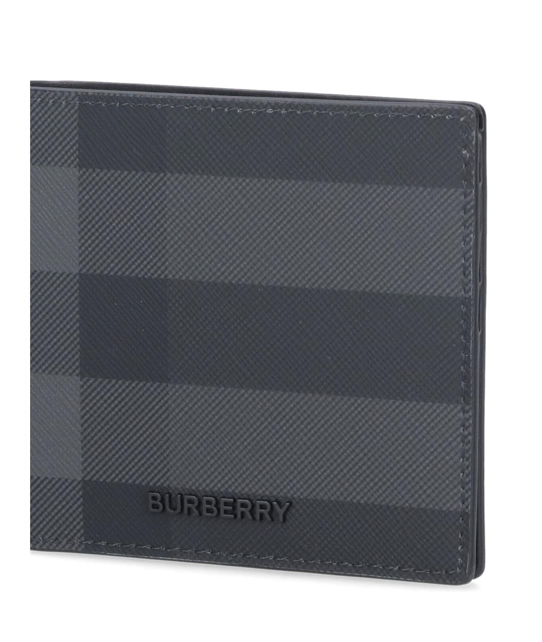 BURBERRY Серый кошелек, фото 5