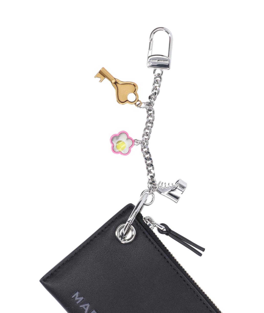 MARC JACOBS Черный кожаный кошелек, фото 3