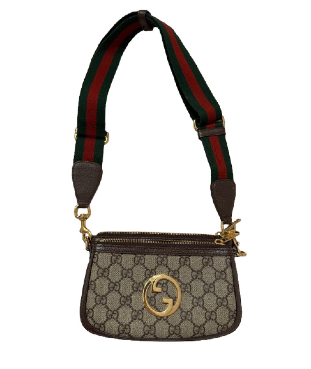 GUCCI Бежевая сумка через плечо, фото 1