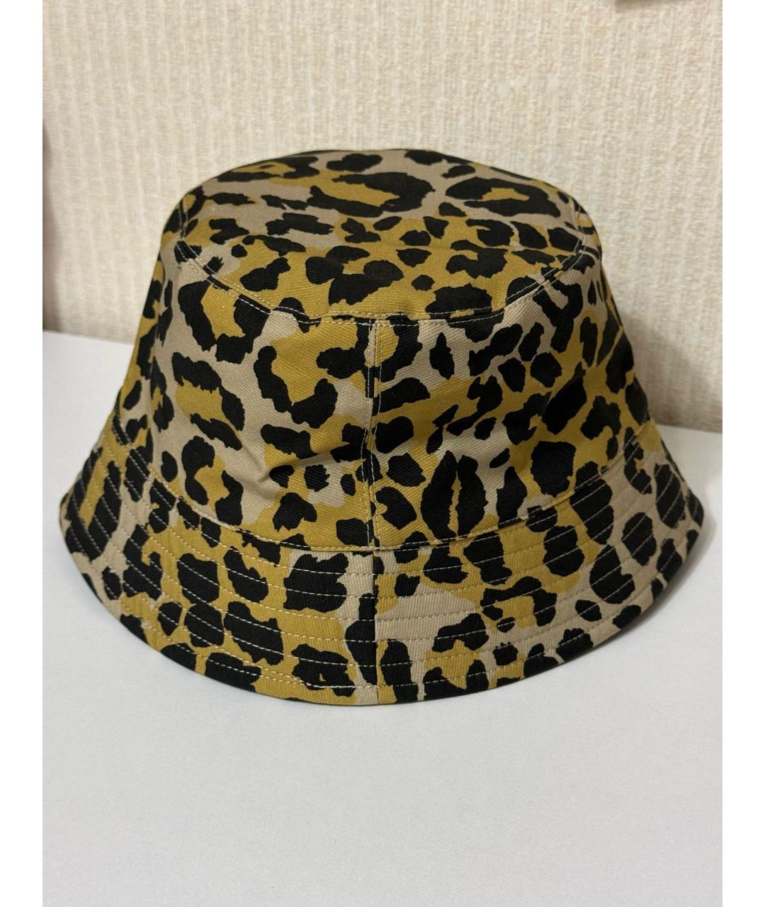 MAX MARA Коричневая хлопковая панама, фото 3