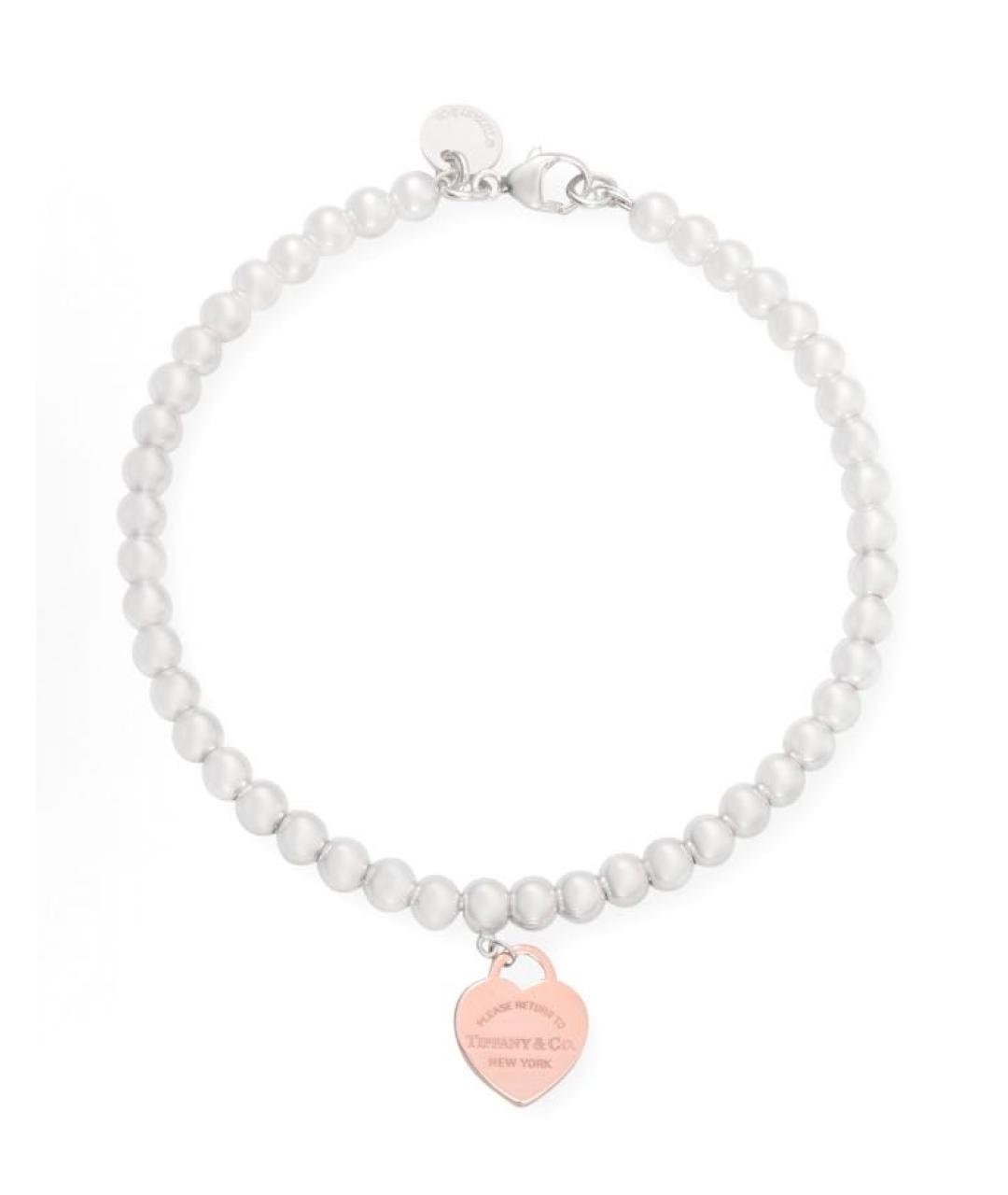 TIFFANY&CO Серебрянный серебряный браслет, фото 6